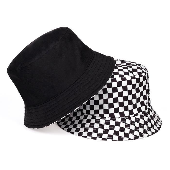 Chapeau Homme MILAKOO Batik Chapeau De Pêcheur Double Face Pour