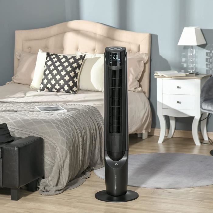 VEVOR Ventilateur Colonne 996 Mm Oscillant 70° Silencieux - Télécommande Et Minuterie 12h Pour Maison Et VEVOR Ventilateur Colonne 996 Mm Oscillant 70° Silencieux - Télécommande Et Minuterie 12h Pour Maison Et