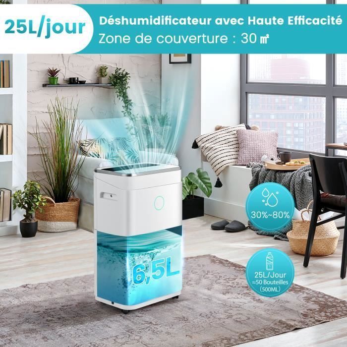 GOPLUS Déshumidificateur 25L/Jour,Déshumidificateur électrique avec — free download