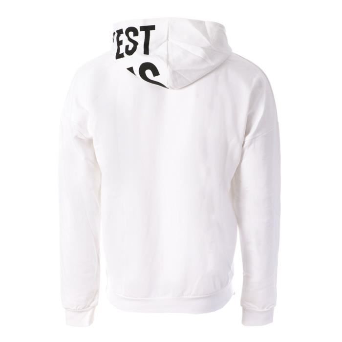 PSG Sweat Capuche Blanc Homme Weeplay Ici C Est Paris Blanc