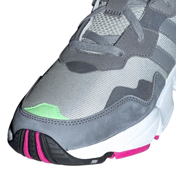 Basket Adidas Originals YUNG 96 F35020 Homme Gris Lacets
