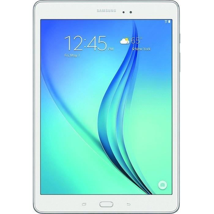 Tablette Samsung T555N 4G 16GB Blanc - Cdiscount Informatique