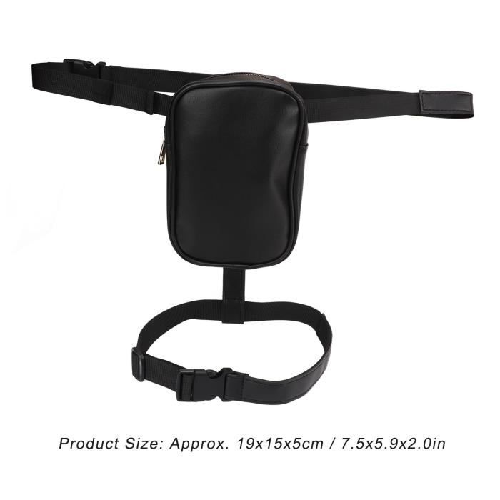 ZHU Sac de Taille Ceinture Voyage quitation Jambe Pochette