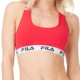 Brassière de sport FILA Fila-2 pour femme - Taille XS - Rouge-2