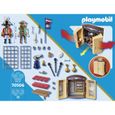PLAYMOBIL - 70506 - Boîte de jeu Pirate Adventure - Contient 2 personnages, 1 canon et des accessoires-2