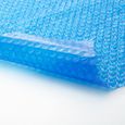 TECTAKE Bâche à bulles pour Piscine ronde de protection extérieure en Plastique 25 m - Bleu-2