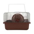 NEUF Cage pour hamsters souris petits rongeurs dim. 23x17x16cm DQ FRANCE-2