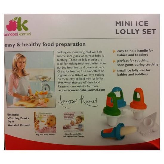 Annabel Karmel By Nuk 4 Moules A Sucettes Glacees Cdiscount Puericulture Eveil Bebe