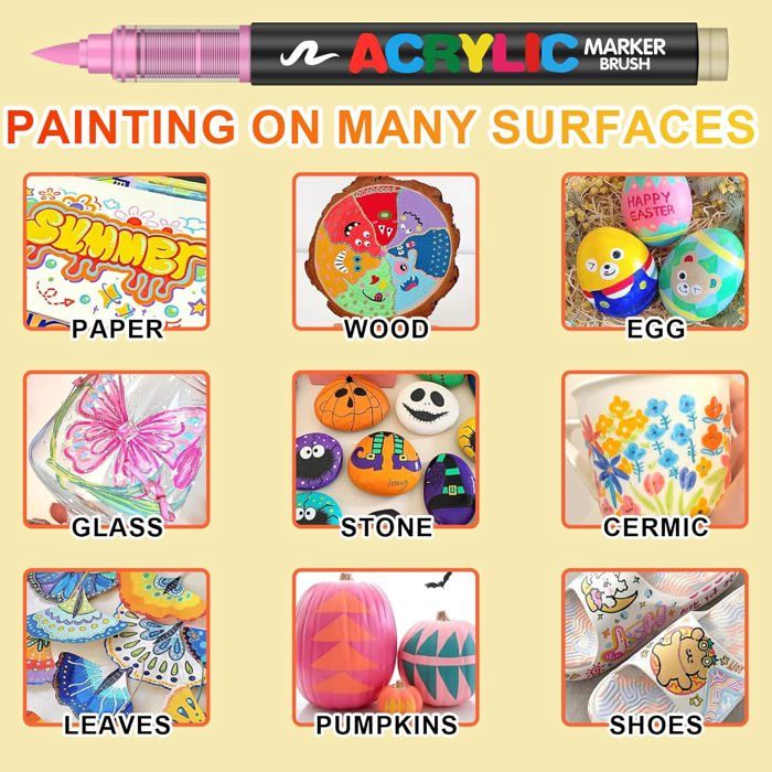 ZENO 72 Feutres Coloriage Adulte, Feutre Double Pointe, Pointe Fine & Pinceau, Sans Trace, Crayon Feutre Coloriage Adulte, Dessin, Croquis, Coloriage, Manga, Mandala, Feutre Aquarelle Avec Malette