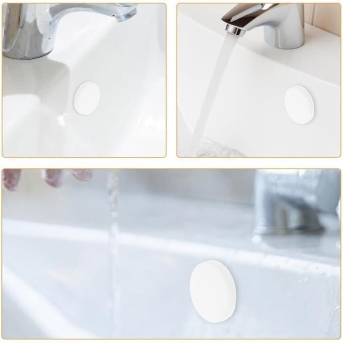 Panneau De Trop-plein De Baignoire Efficace Avec Toutes Les Pièces D'installation Nécessaires (noir