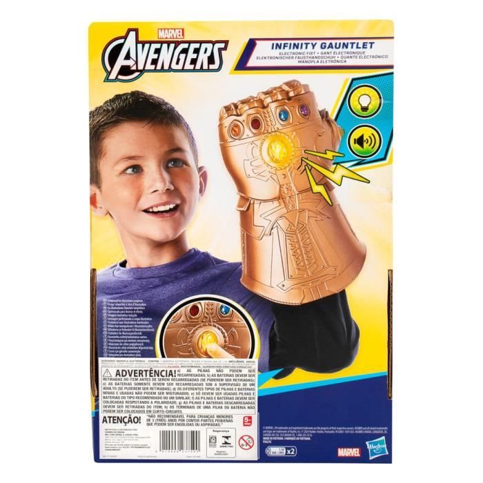 Gant De Bras O0FR2 Infinity Gauntlet Thanos golve avec 6 LED Light Up Gant De Bras O0FR2 Infinity Gauntlet Thanos golve avec 6 LED Light Up