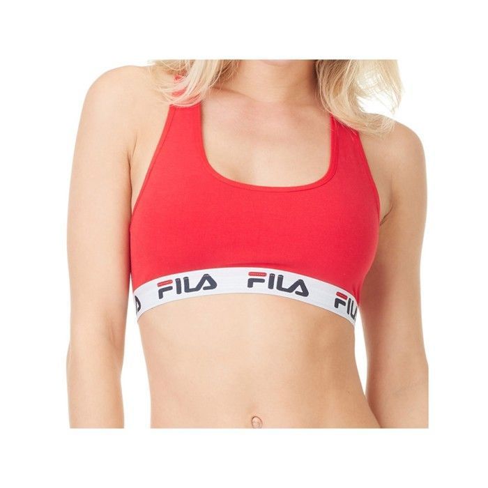 Brassière de sport FILA Fila-2 pour femme Taille XS Rouge