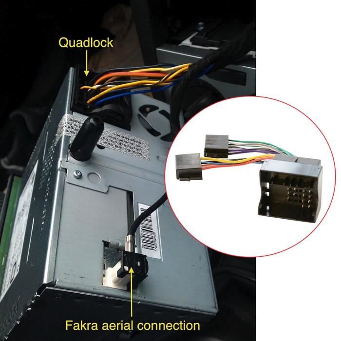 Connecteur autoradio ISO CONN-CAR0110. Avtronic