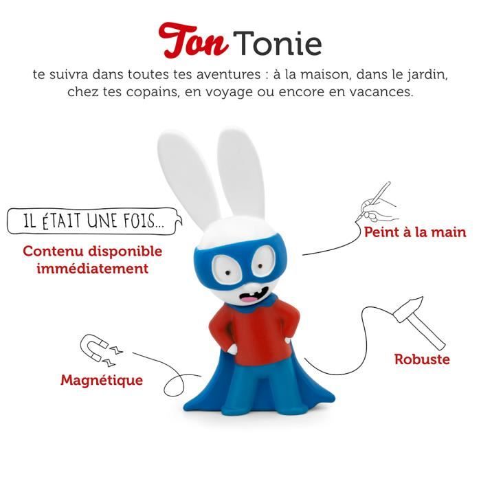 Tonies® - Figurine Tonie - Super Lapin - Simon- Figurine Audio pour  Toniebox - Cdiscount Jeux - Jouets