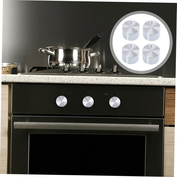 Kit De Capuchons Et Diffuseurs De Flamme Pour Cuisinière à Gaz SABAF – 6 Capuchons + 5 Diffuseurs, Tailles 13/10/7,5/5,5 Cm – Alliage Zinc