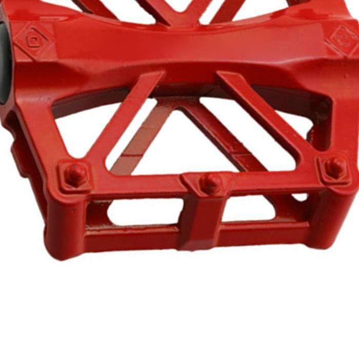 Lot De 2 Pédales VTT Pliables KooingTech – Nylon, Réflecteurs, Antidérapantes – 123x70x32 Mm, 432 G