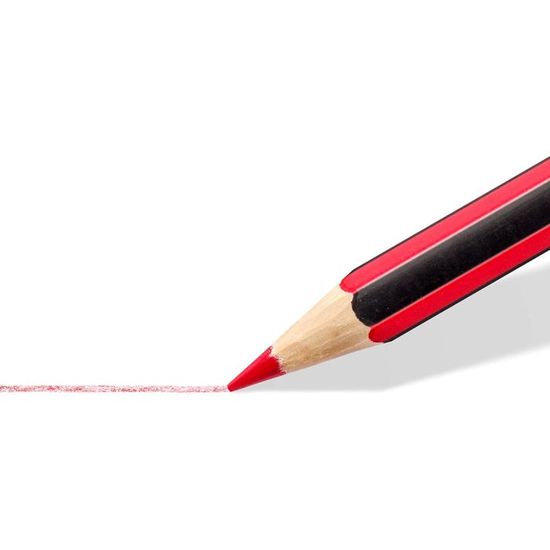Crayons De Couleur STAEDTLER Noris 185 - Boîte Métal 36 Couleurs | Bois Upcyclé, Mines Résistantes