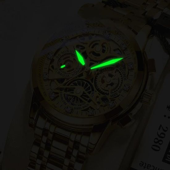 Montre homme online lumineuse nuit