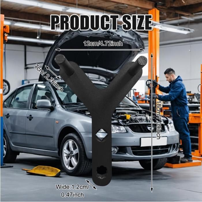 Outil Démontage Bras De Suspension Inférieur - Acier Pur 12 Mm, Antidérapant | Pour Voitures, Petits Camions - 1