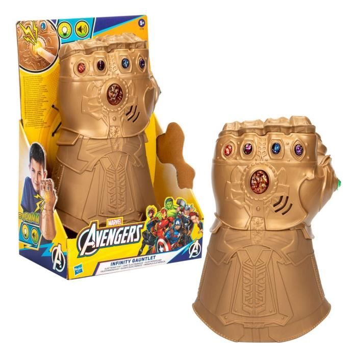 Réplique Du Gantelet De L'Infini (Infinity Gauntlet) – Figurine Marvel, échelle 1:6, Neuve