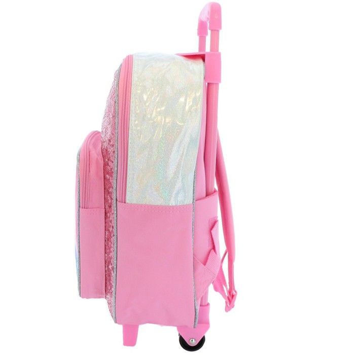Sac à dos à roulettes Licorne 39 CM Rose Cdiscount Bagagerie