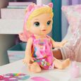 Baby Alive poupée Bébé beauté 32,5 cm à baigner, thème licorne, maquillage et ongles magiques, cheveux blonds, enfants-6