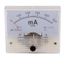 DC 0-50A Rectangle Analog Panneau Amp/èrem/ètre Gauge Ampere M/ètre Testeur