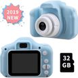 Appareil Photo pour Enfants,Mini Caméra Numérique Rechargeable Caméscope Antichoc Photo/vidéo Vidéo HD 1080p pour Jeu en Plein air -0