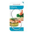Kitchen Craft  Cooking Rings, Stainless Steel Set of 2, 9cm x 6cm - KCRINGEXLRG-0