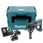 Perfo-burineur SDS Plus 18V + 2 batteries 5Ah + chargeur + coffret MAKPAC - MAKITA - DHR202RTJ