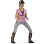 Figurine Cavalière fashion - PAPO - CHEVAUX, POULAINS ET PONEYS - Rose - Pour les concours de saut d'obstacles