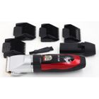 SURKER - SURKER COFFRET TONDEUSE PRO TITANE A CHEVEUX ET BARBE AVEC OU SANS FIL 2 BATTERIE SURKER RFC 508
