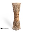 TECHBREY Lampadaire Fibres Naturelles Bijie Naturel