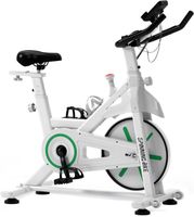 Vélo d'appartement SOGESHOME - Biking - Roue d'inertie 6kg - Résistance magnétique - écran LCD