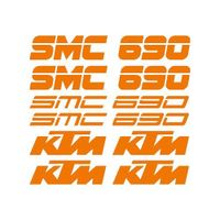 Stickers Ktm 690 smc Ref: MOTO-107 Orange KTM