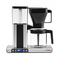 Machine à café filtre autonome Gastroback 42706 - 1,25 L - 10 tasses - Café moulu - Noir/acier inoxydable