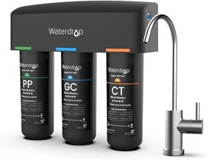 ADOUCISSEUR D'EAU Waterdrop TSB Système de filtre à eau sous évier a