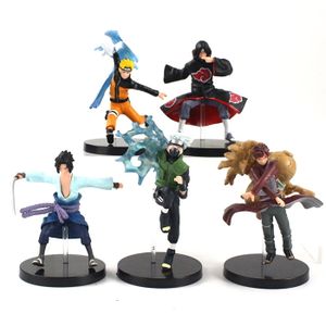 FIGURINE - PERSONNAGE 5 pièces/ensemble figurines d'anime Naruto Sakura 