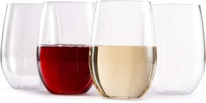 Verre à vin Élégants Verres à Vin Tritan Incassables - Lot de 