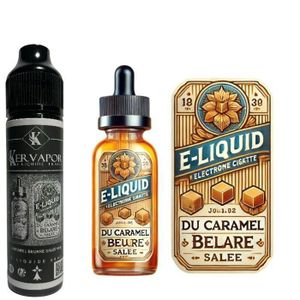 E-liquide caramel beurre sal - Cdiscount