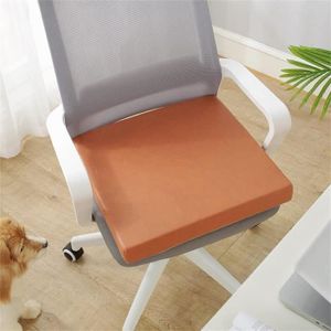 COUSSIN DE CHAISE  Coussin de siège en mousse à mémoire - Confortable - Orange - Contemporain - Design