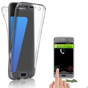 Citron Vert Misstars Ultra Mince Transparente Silicone TPU Gel Souple Housse de Protection avec Belle Motif Imprimé Étui Coque pour Samsung Galaxy S7 2 Pièces Ananas 