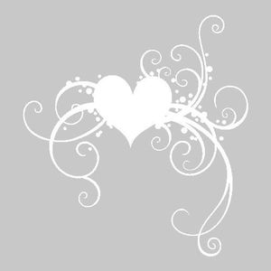 120 Black Hearts Stickers-Auto-Adhésif étiquettes vinyles taille 38 mm chaque
