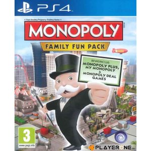 JEU SOCIÉTÉ - PLATEAU Monopoly Family Fun Pack : Playstation 4 , ML