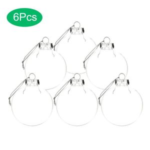 kati-way Boule Transparente /à Remplir Boules de No/ël Plastique en Forme de Coeur D/écoration Suspension D/écorer pour Noel Sapin Mariage Bapt/ême P/âque Anniversaire 5pcs