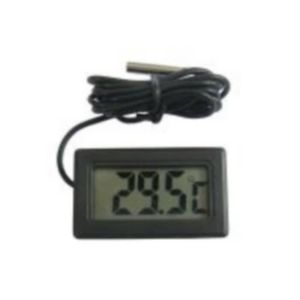 Thermo-/hygromètre numérique terrarium - Thermo/hygromètre à ventouse -  Thermomètre