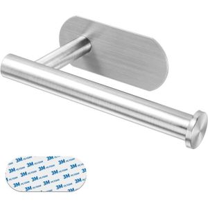 Pas de Forage 3m Auto-adh/ésif Yizhet Porte-Papier Toilette Auto-adh/ésif Porte Rouleau Toilette pour Salle de Bain et Cuisine Support Papier Toilettes Acier INOX Bross/é