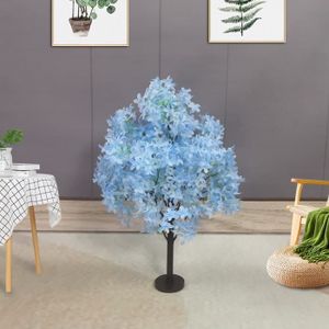 FLEUR ARTIFICIELLE 60 cm bleu - Arbre de cerisier artificiel à souhai