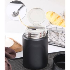 Boîte à repas isotherme en acier inoxydable, 1.8/2,2 l, Thermos isolé pour  aliments chauds, conservation au chaud pendant 12 heures - AliExpress