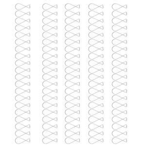 Clip crochet faux plafond perpendiculaire - Lot de 100 - Cdiscount Au  quotidien